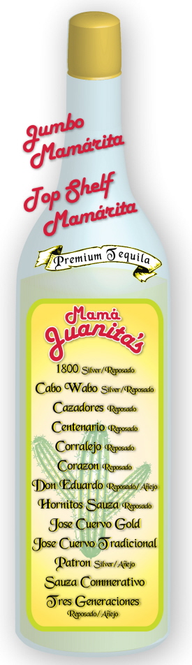Menus Of Texas - Coupons - Mama Juanitas Mexican Restaurant